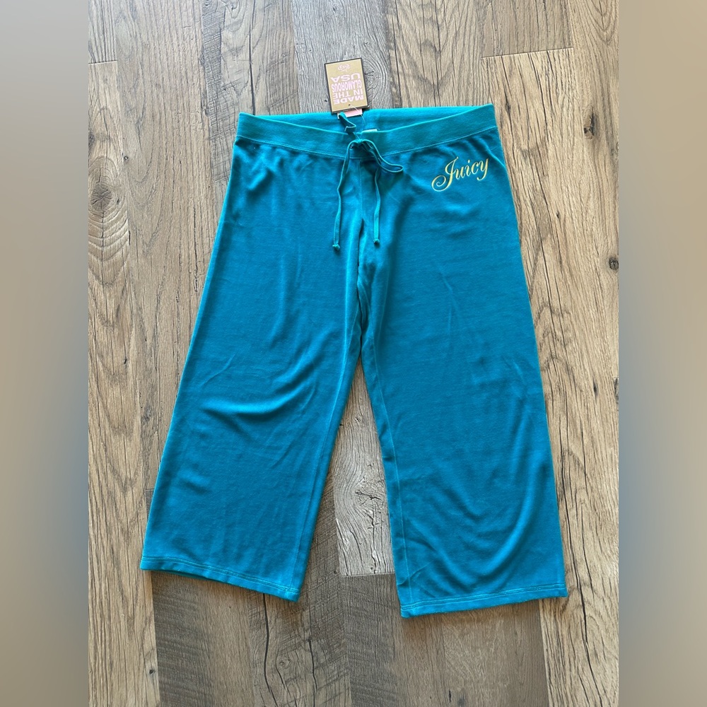 NWT Juicy Couture Capri Sweatpants Large